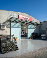 Abu Ahmed Steel & Aluminium Workshop front office and metal fabrication facility in Umm Al Quwain